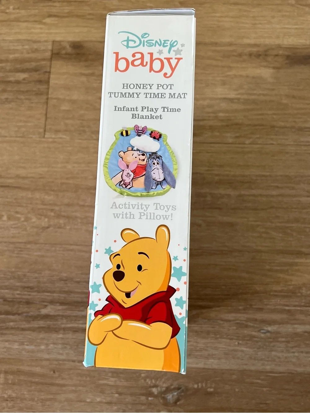 NIB Disney Baby Winnie The Pooh Honey Pot Tummy Time Mat and Accessories